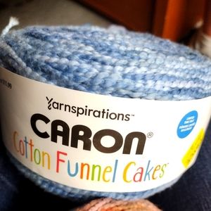 Caron Funnel Cakes blue yarn